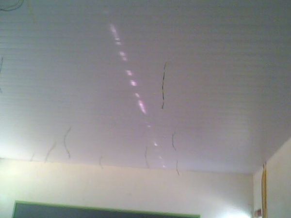 forro de pvc colocado