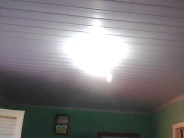 forro de pvc colocado